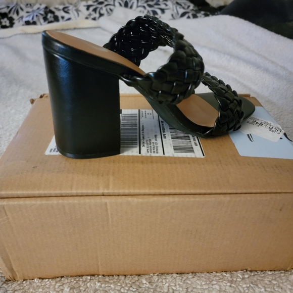 NWT Jouney and Crew Woven Heeled Sandals size 9.5 - Picture 3 of 6